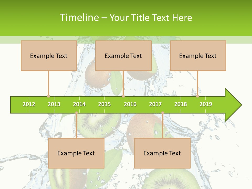 Healthy White Drip PowerPoint Template