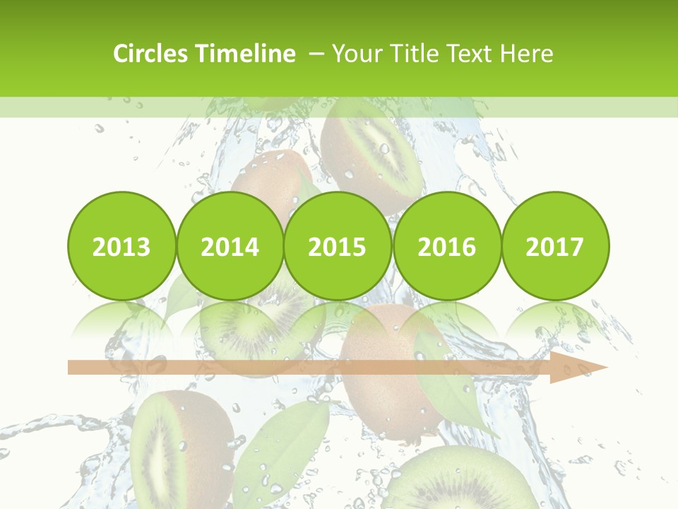 Healthy White Drip PowerPoint Template