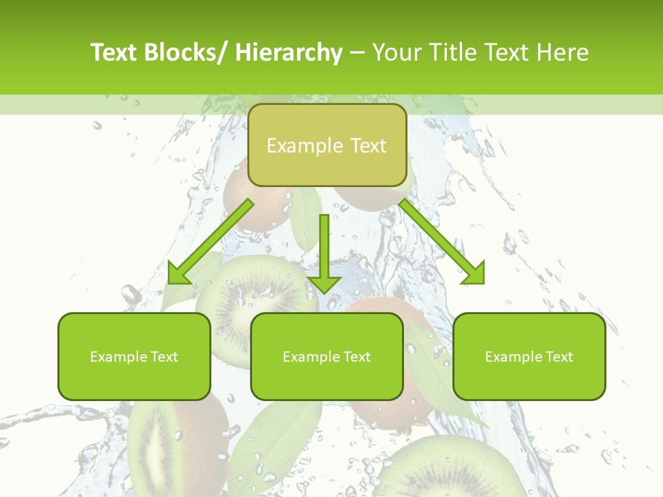Healthy White Drip PowerPoint Template