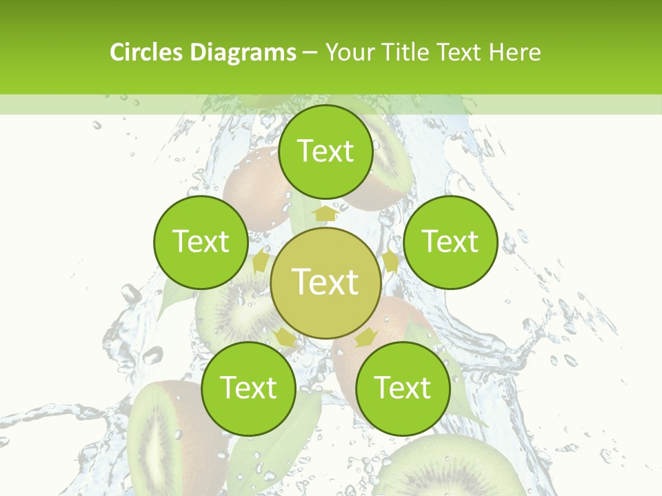 Healthy White Drip PowerPoint Template