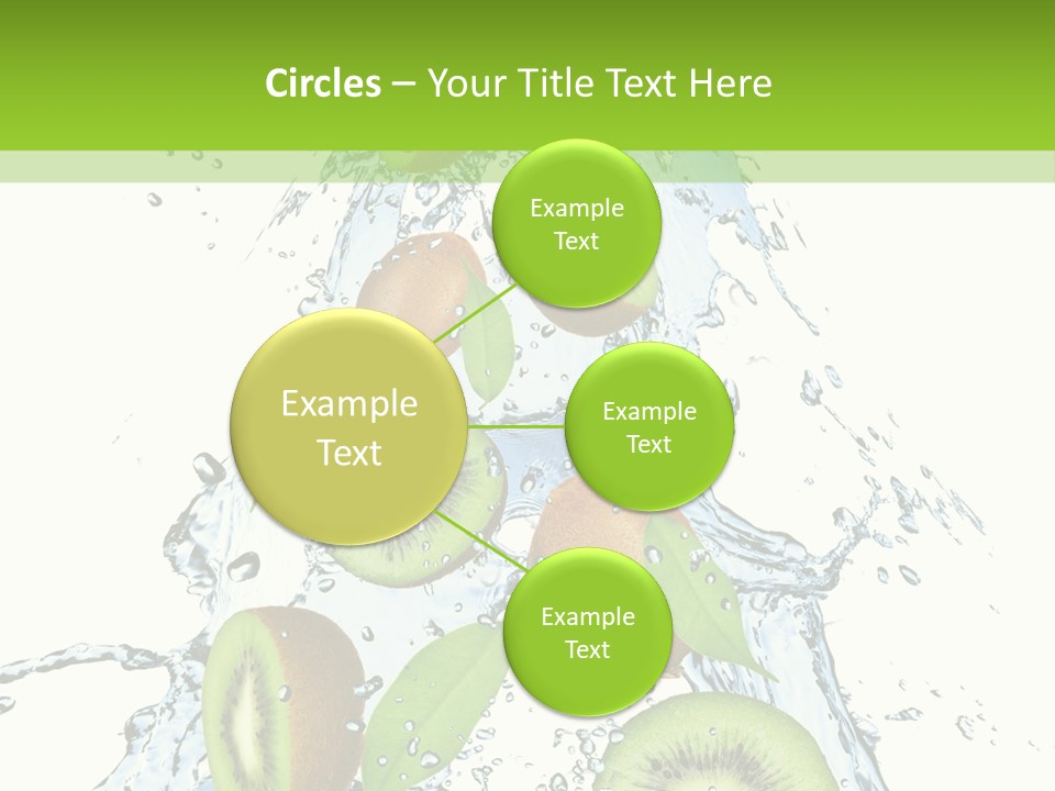 Healthy White Drip PowerPoint Template