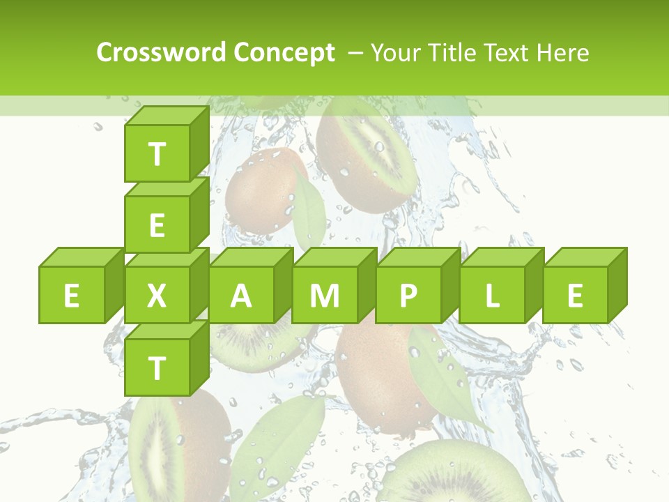 Healthy White Drip PowerPoint Template