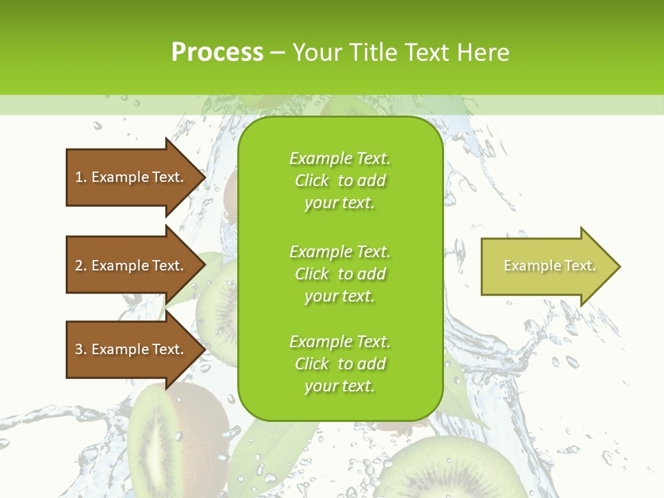Healthy White Drip PowerPoint Template