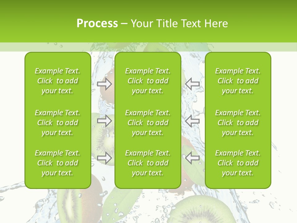 Healthy White Drip PowerPoint Template