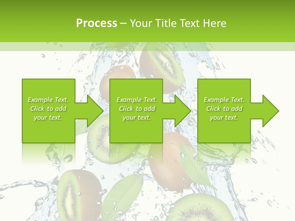 Healthy White Drip PowerPoint Template
