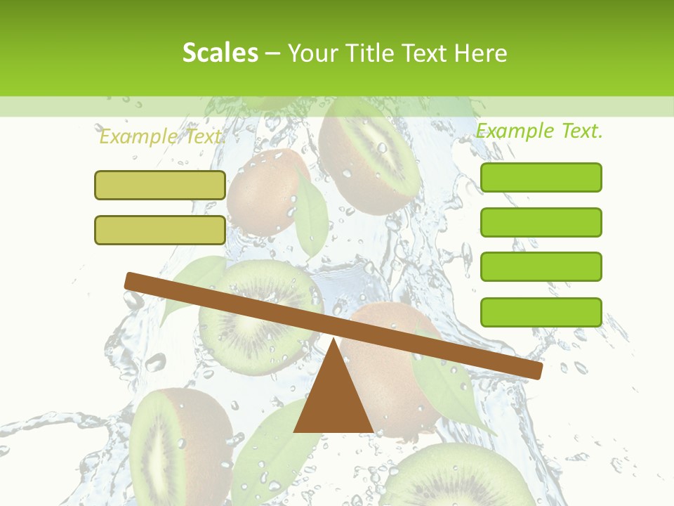 Healthy White Drip PowerPoint Template