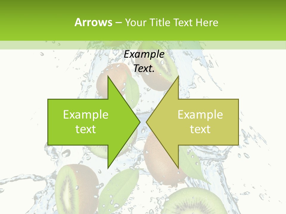 Healthy White Drip PowerPoint Template