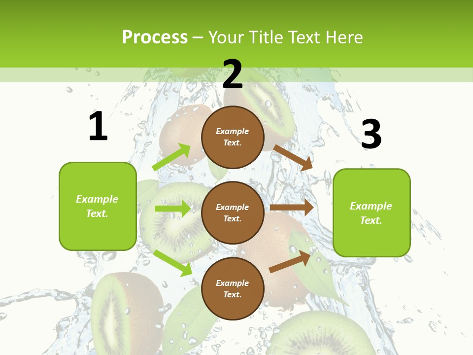 Healthy White Drip PowerPoint Template