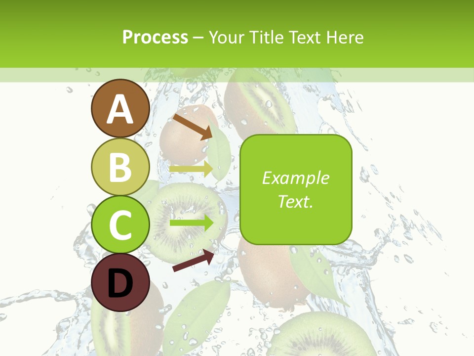 Healthy White Drip PowerPoint Template