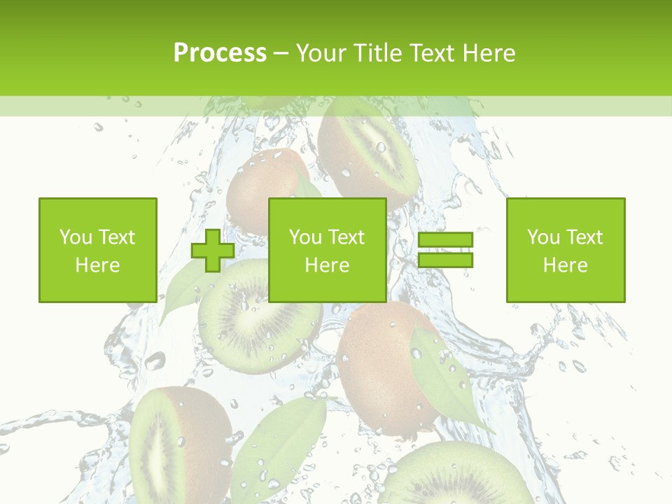 Healthy White Drip PowerPoint Template