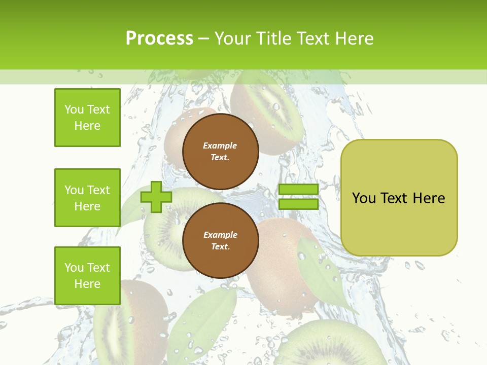 Healthy White Drip PowerPoint Template