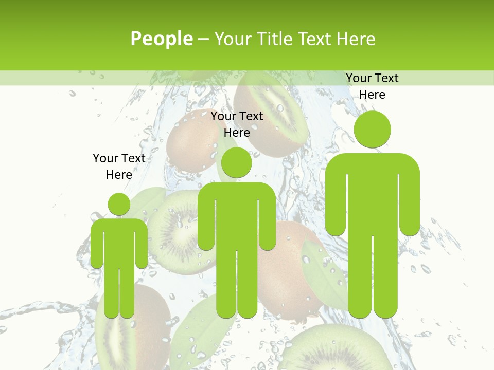 Healthy White Drip PowerPoint Template