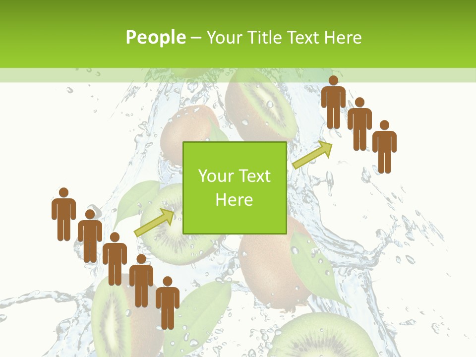 Healthy White Drip PowerPoint Template