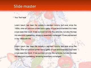 Healthy Washing Flowing PowerPoint Template