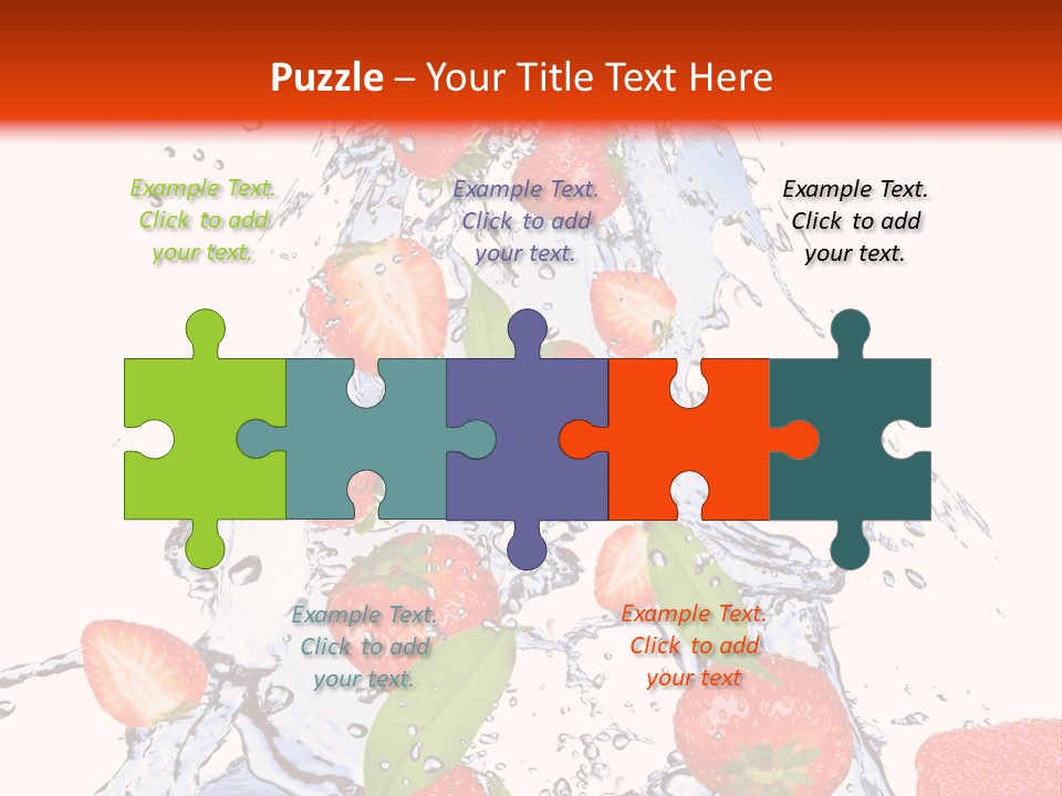 Healthy Washing Flowing PowerPoint Template