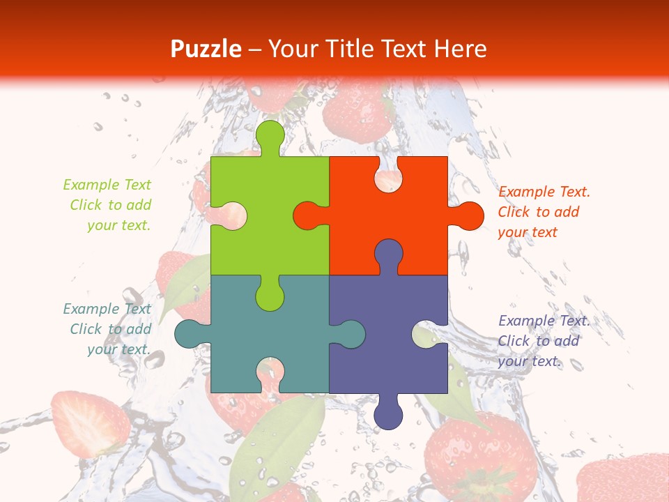 Healthy Washing Flowing PowerPoint Template