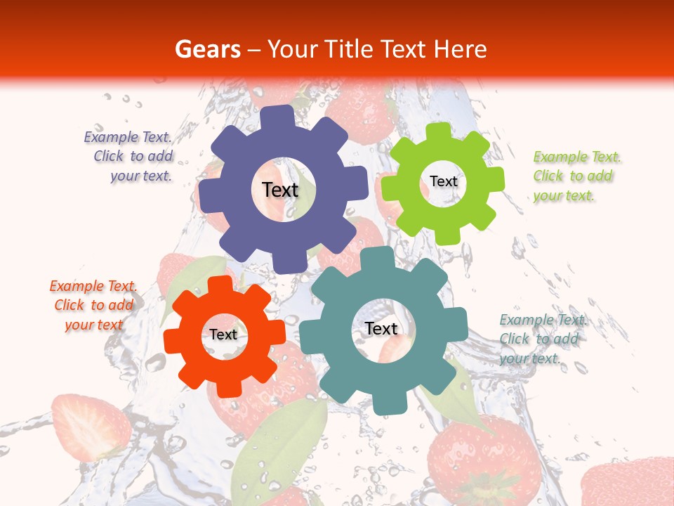 Healthy Washing Flowing PowerPoint Template