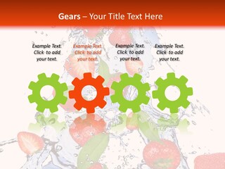 Healthy Washing Flowing PowerPoint Template