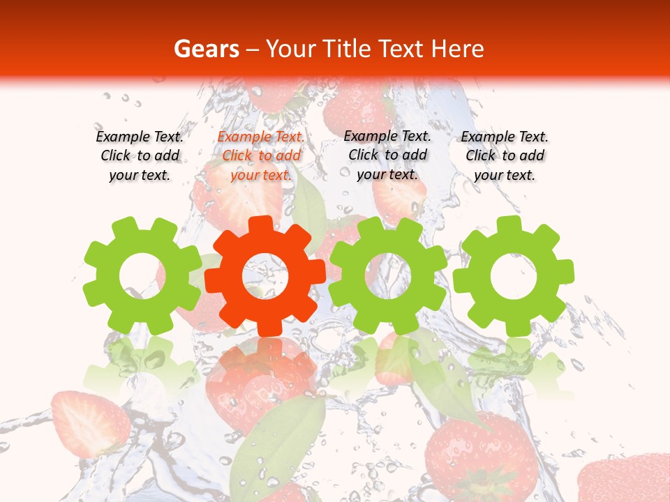 Healthy Washing Flowing PowerPoint Template