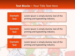 Healthy Washing Flowing PowerPoint Template