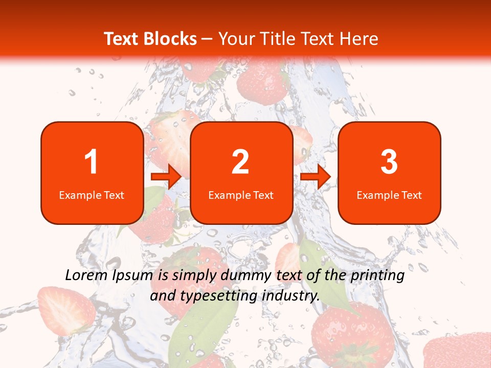 Healthy Washing Flowing PowerPoint Template