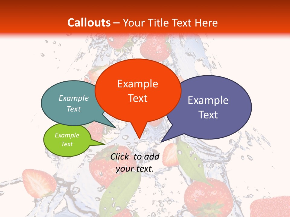 Healthy Washing Flowing PowerPoint Template
