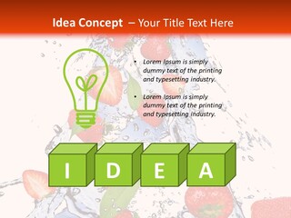 Healthy Washing Flowing PowerPoint Template