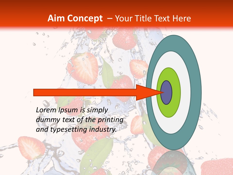Healthy Washing Flowing PowerPoint Template