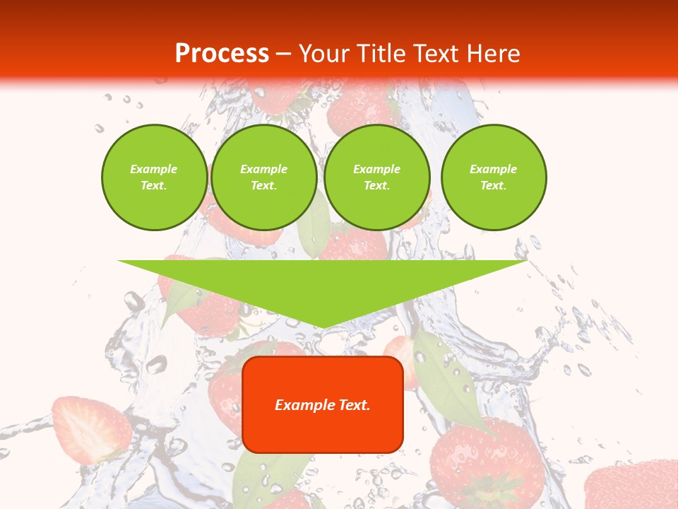 Healthy Washing Flowing PowerPoint Template