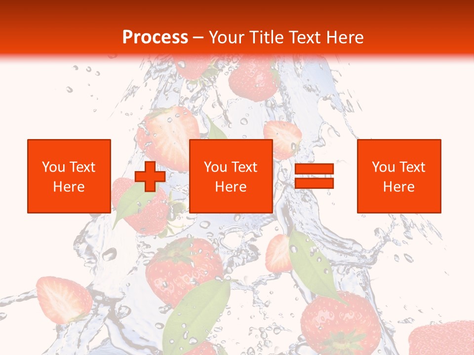 Healthy Washing Flowing PowerPoint Template