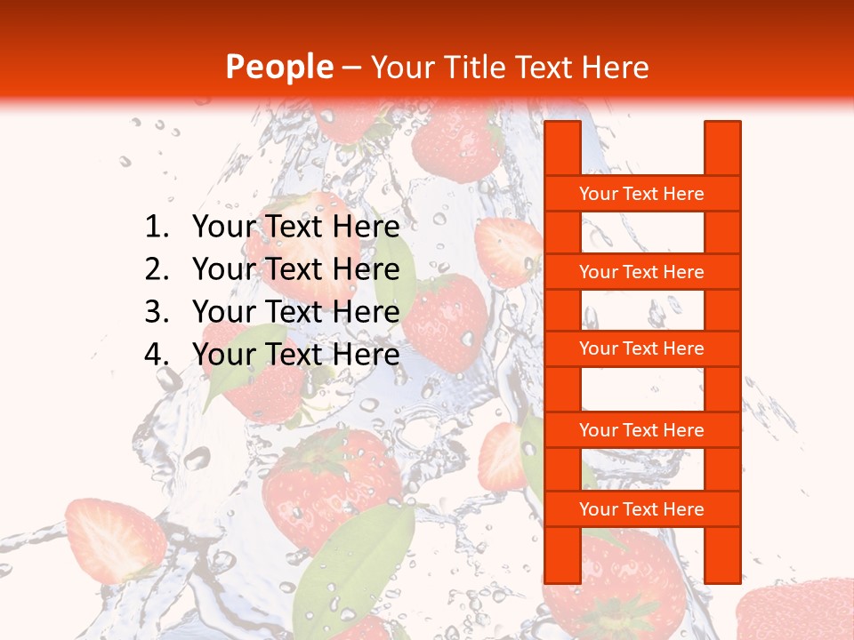 Healthy Washing Flowing PowerPoint Template