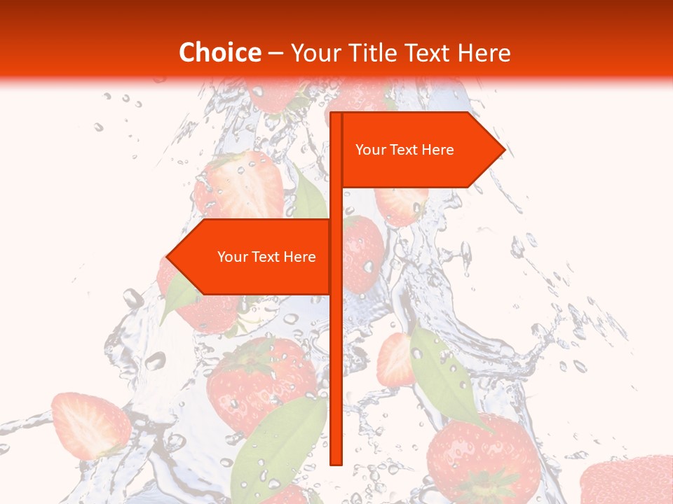 Healthy Washing Flowing PowerPoint Template