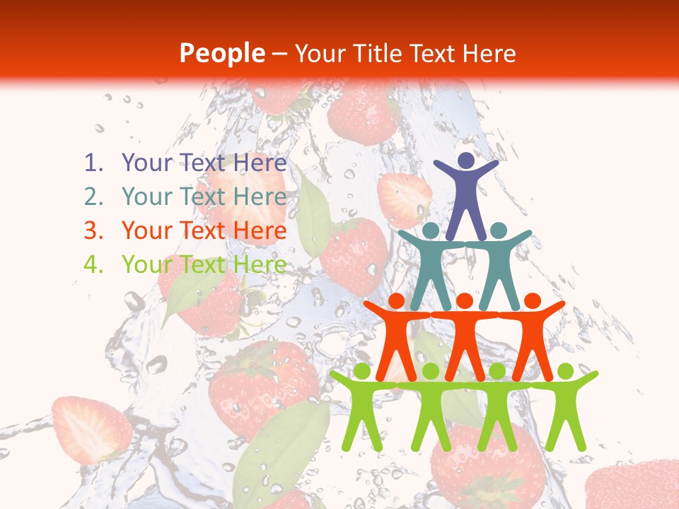 Healthy Washing Flowing PowerPoint Template