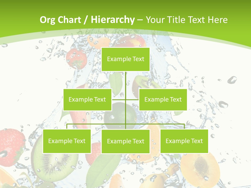 White Refreshment Banana PowerPoint Template