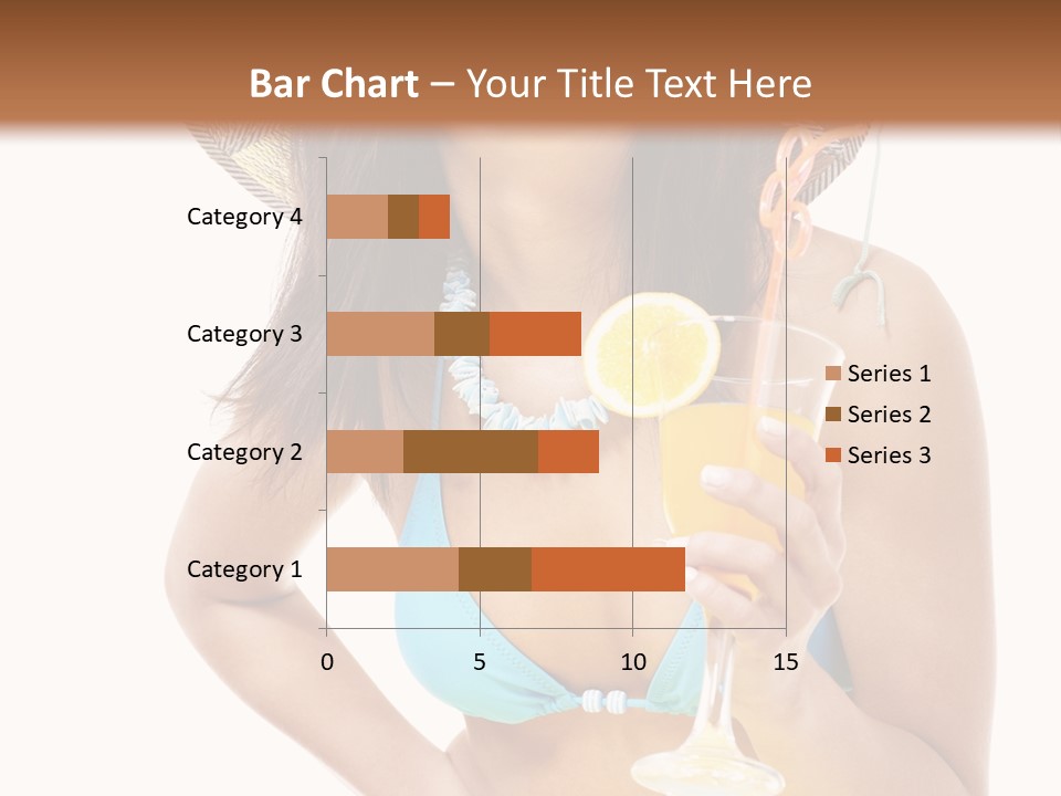 Beach Drink People PowerPoint Template