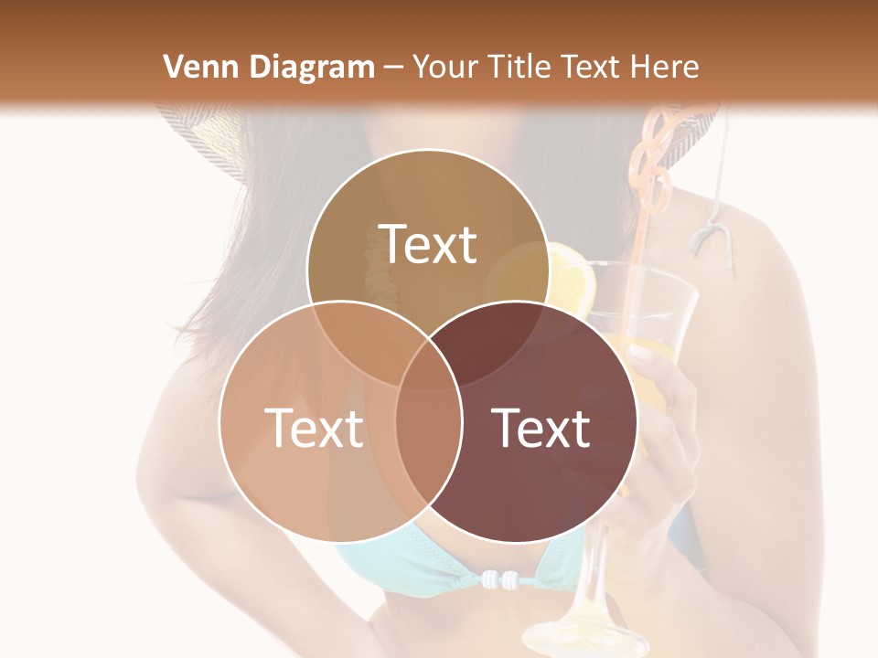 Beach Drink People PowerPoint Template