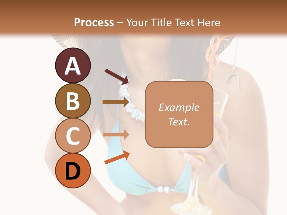 Beach Drink People PowerPoint Template