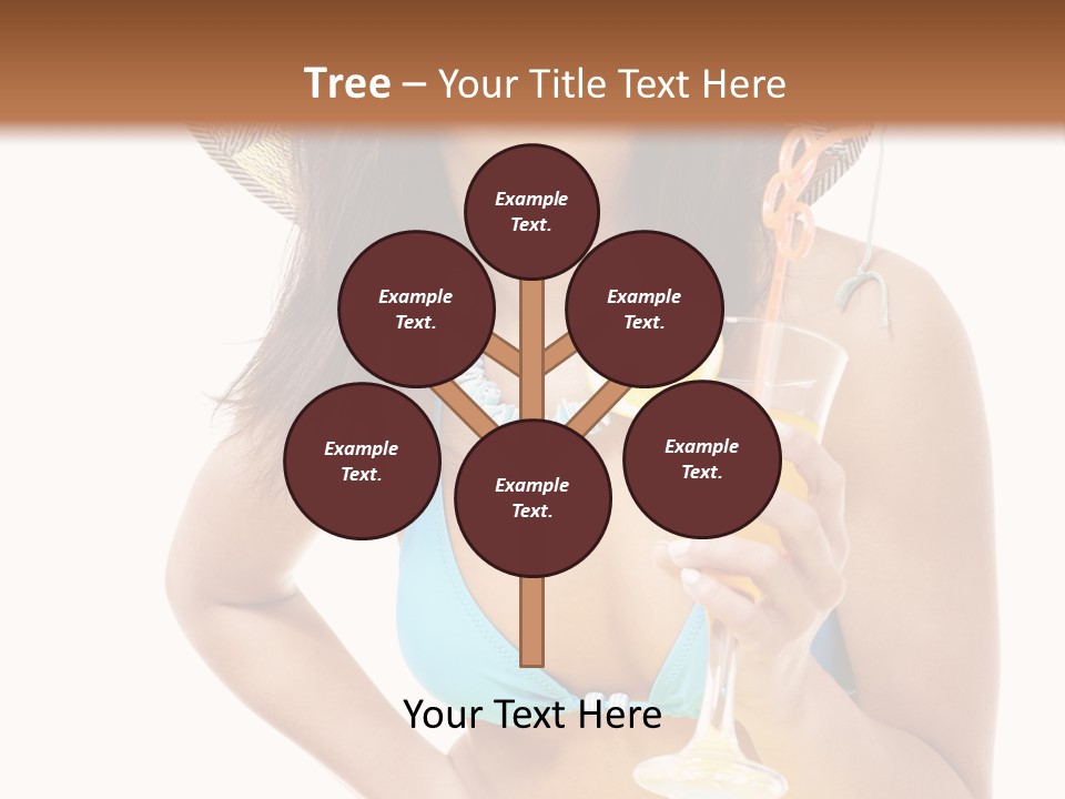 Beach Drink People PowerPoint Template