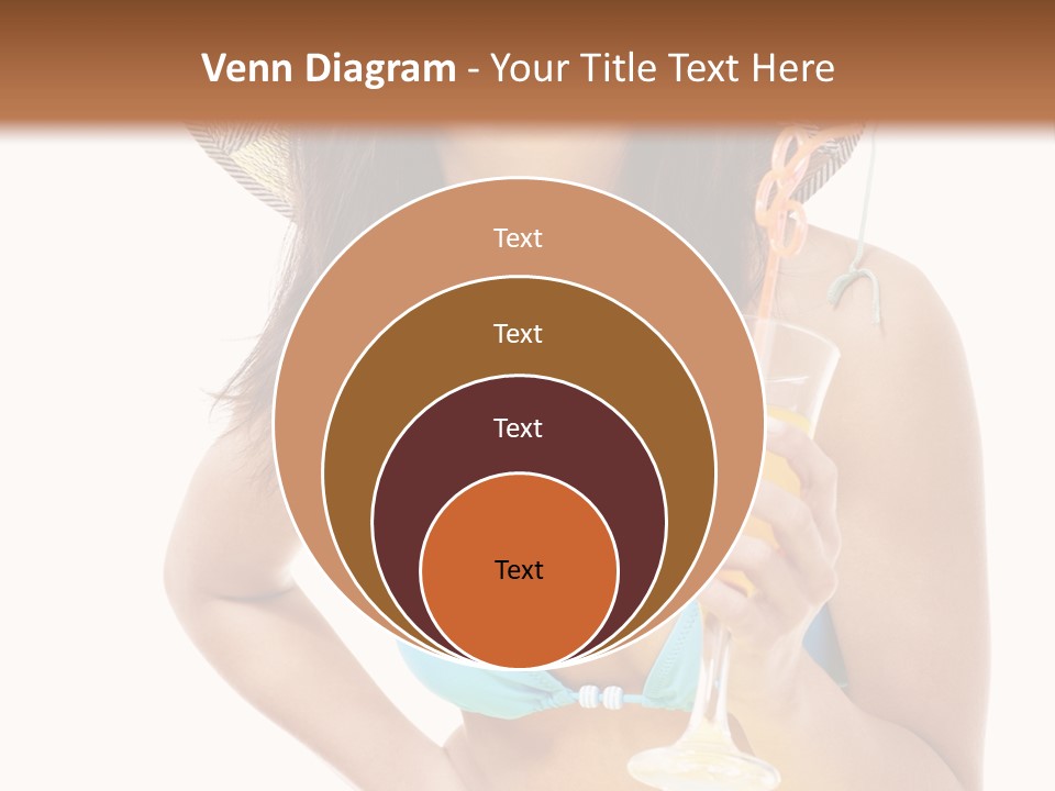 Beach Drink People PowerPoint Template