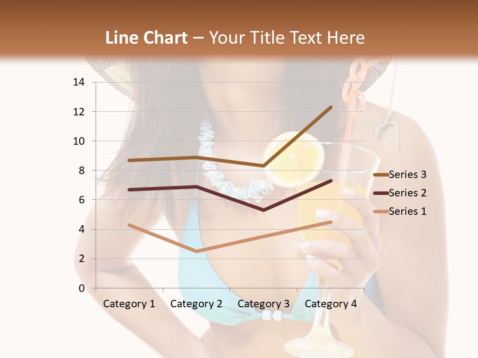 Beach Drink People PowerPoint Template