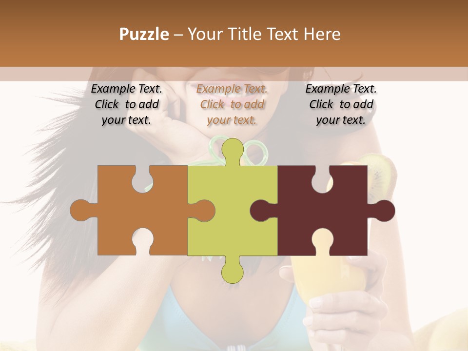 Active Travel Beach Chair PowerPoint Template