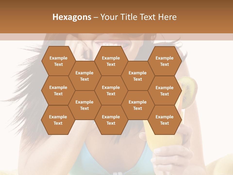 Active Travel Beach Chair PowerPoint Template