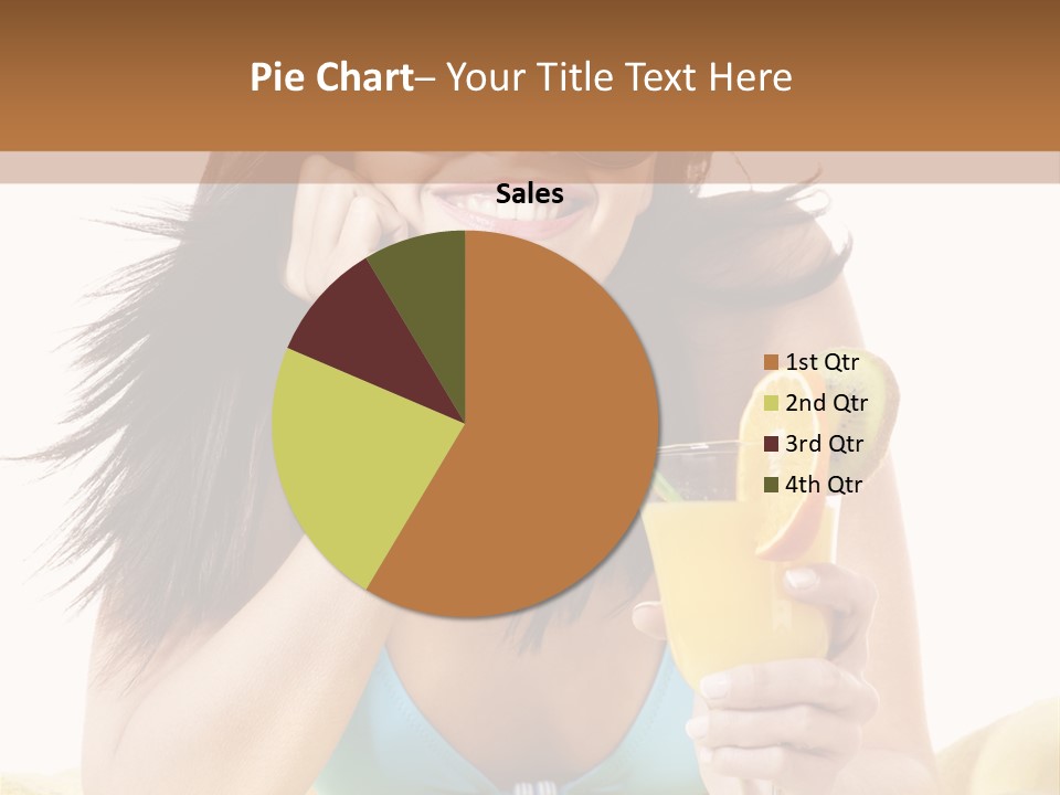 Active Travel Beach Chair PowerPoint Template