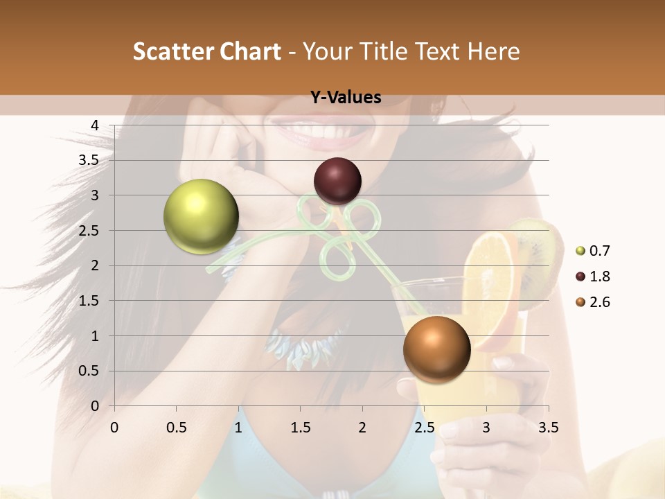 Active Travel Beach Chair PowerPoint Template