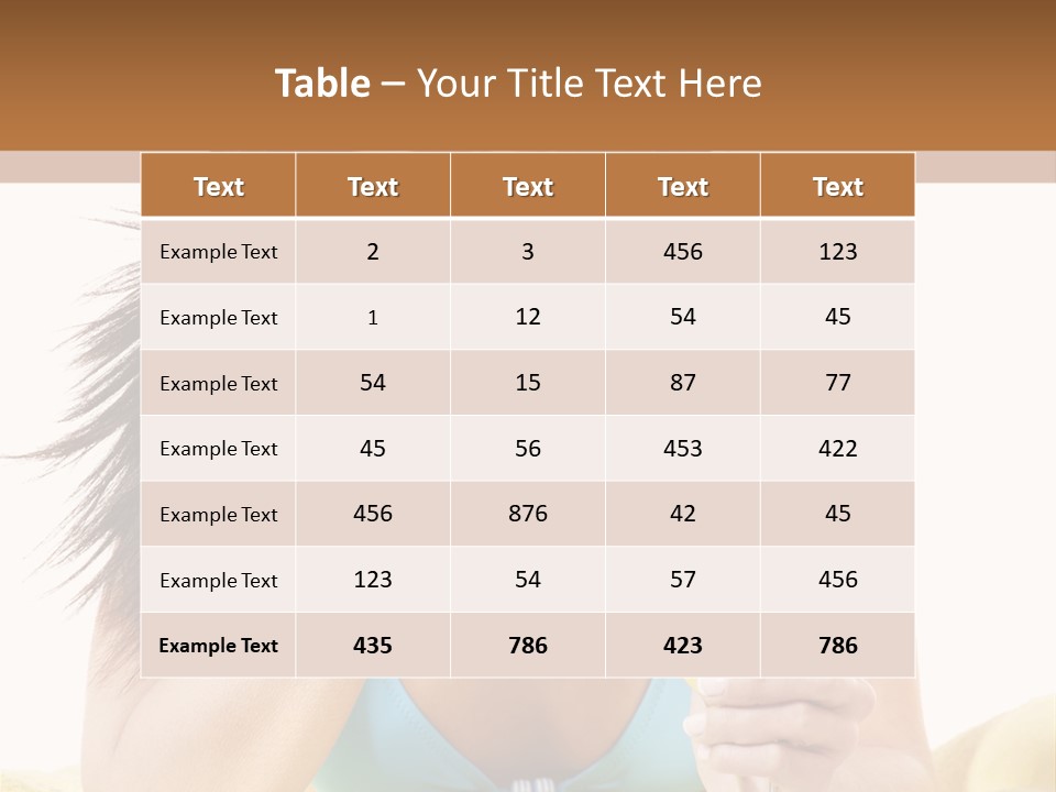 Active Travel Beach Chair PowerPoint Template