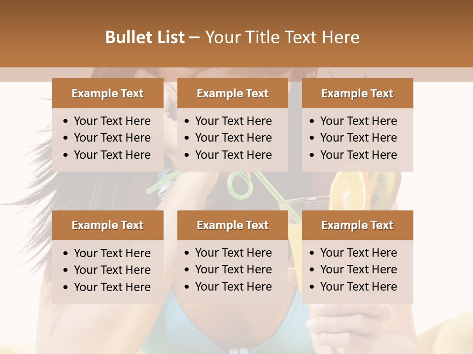 Active Travel Beach Chair PowerPoint Template