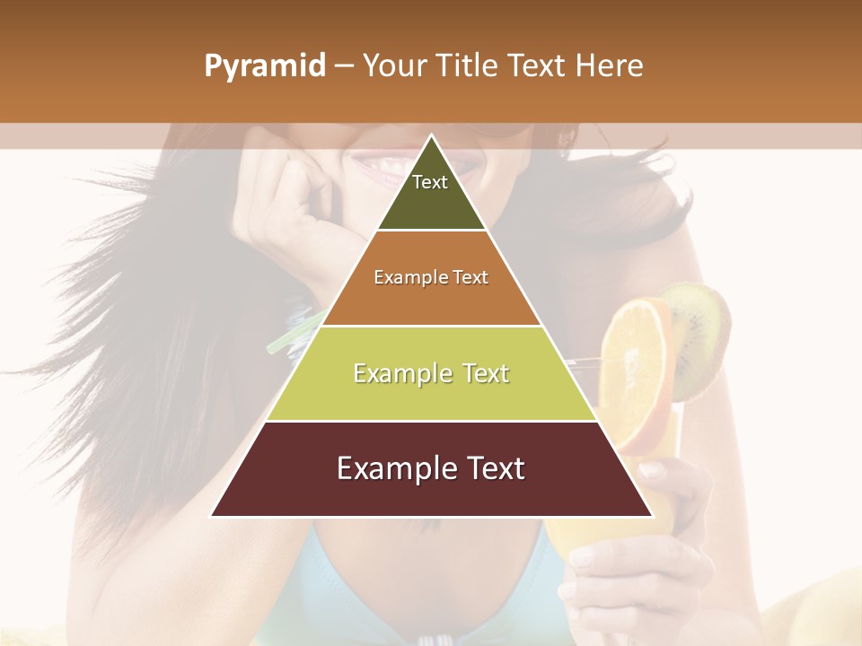 Active Travel Beach Chair PowerPoint Template