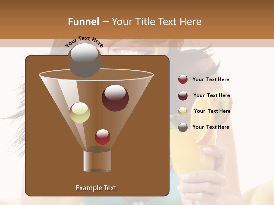 Active Travel Beach Chair PowerPoint Template