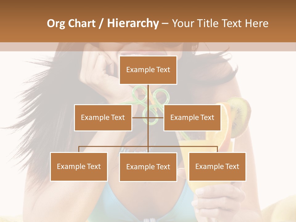 Active Travel Beach Chair PowerPoint Template
