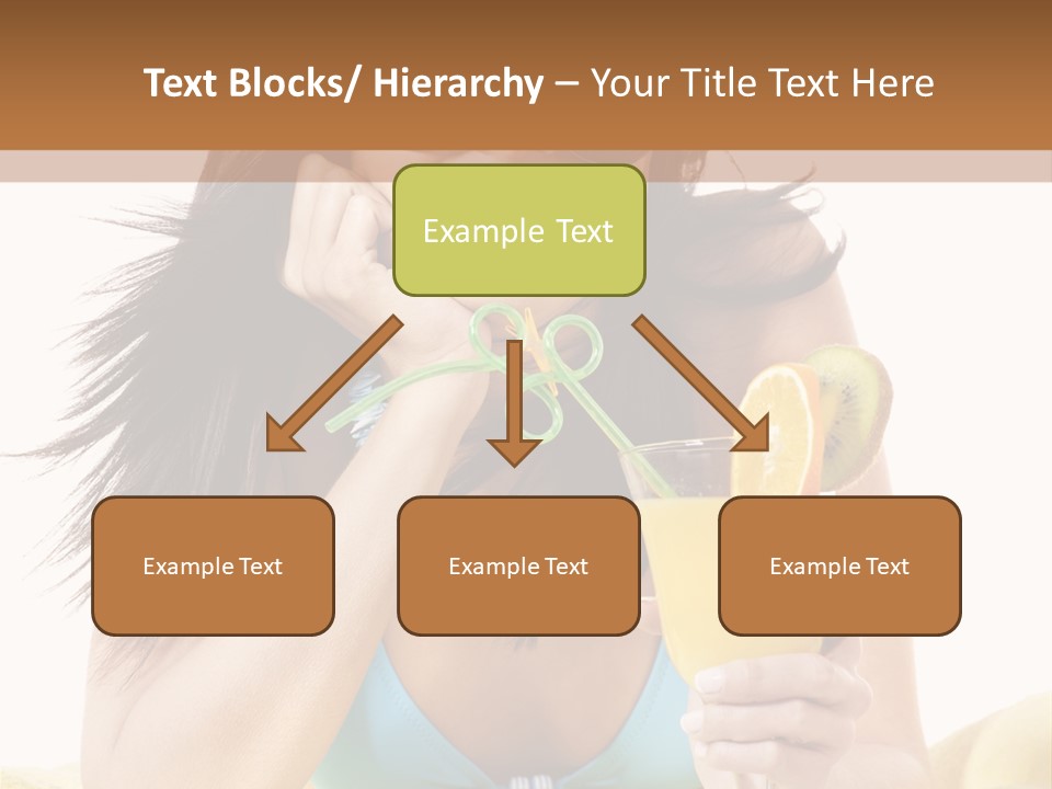 Active Travel Beach Chair PowerPoint Template